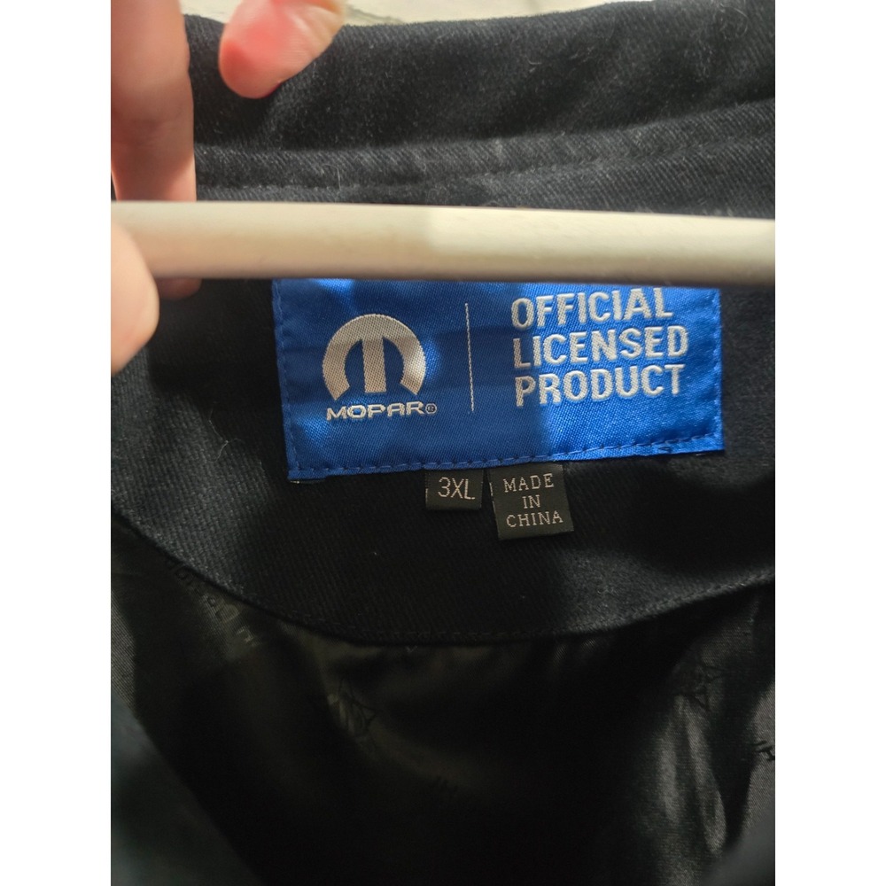 Dodge Mopar 3XL Embroidered Cotton Jacket black JH Design Heavy‎ Crisp Clean - Picture 9 of 16